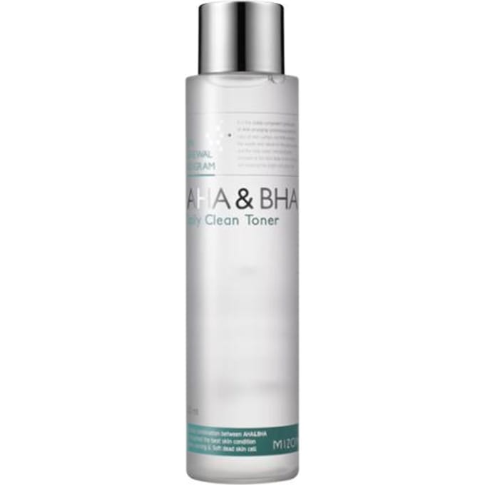 Toner nettoyant quotidien MIZON AHA & BHA one white
