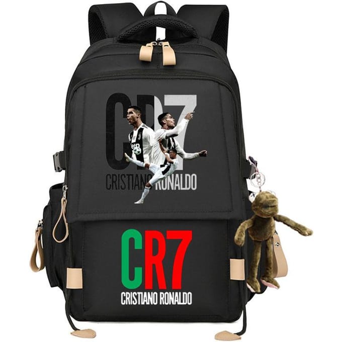 Cartable grande capacité avec bandoulière; set de trousse à crayons trois pièces pour étudiant