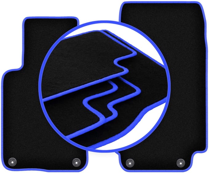 CARLUX-BLUE automatten voor: BMW Z3 E36/7 cabriolet (1997-2002)