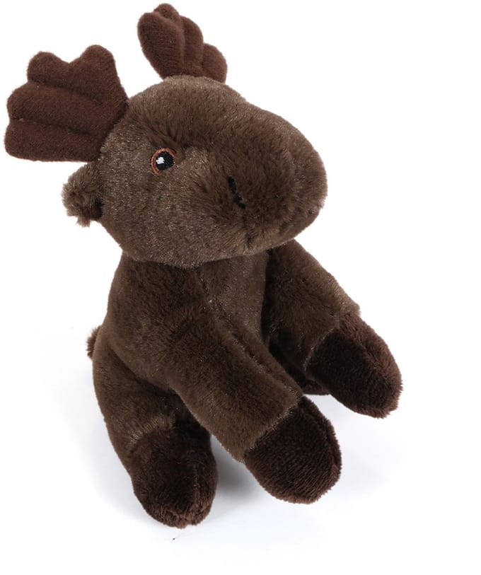 PIA Soft Toys - Pluche Eland Knuffel - Zittend - 12 cm