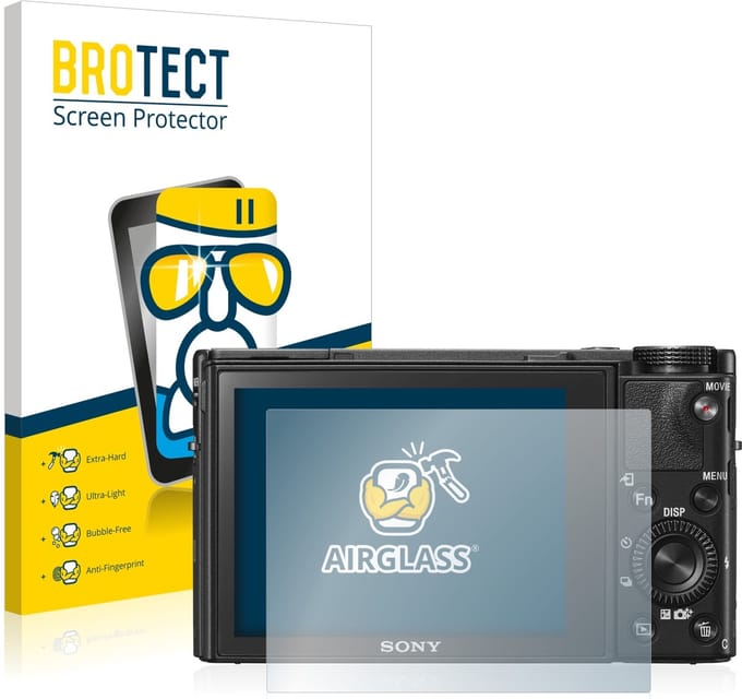 Screenprotector voor Sony Cyber-Shot DSC-RX100 V Beschermglas transparant