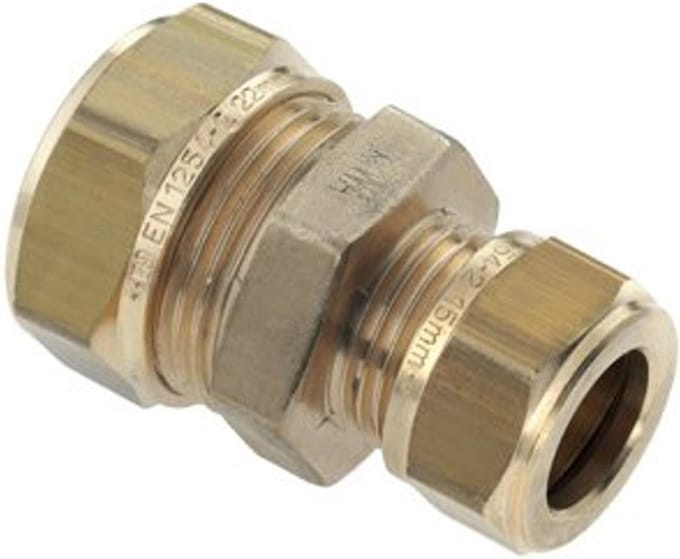 BONFIX 82911 Rechte verloopkoppeling 12 x 8 mm.