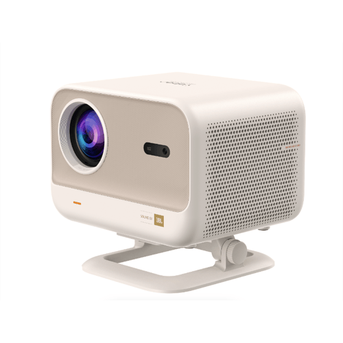 Yaber L2 Plus draagbare projector voor buiten met WiFi 6 en Bluetooth, naadloze autofocus, ingebouwd Android-systeem, verstelbare projectiehoek,