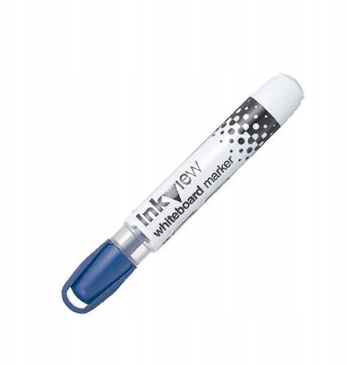 UNI PWB202 Blauwe Whiteboard Stift - Vloeiend en Duurzaam