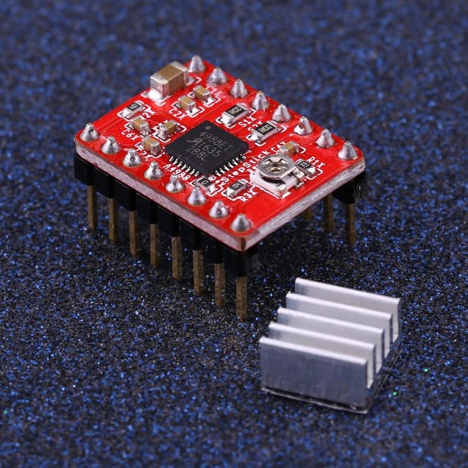 A4988 Pas à pas Stepper Module Driver Moteur Pas à pas Pièces Imprimante 3D