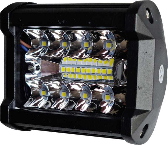 Werklicht high power | LED verstraler 20x3=60W schijnwerper | 6000K IP67 | 10-30 Volt