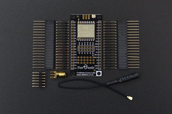 LoRa Radio 868MHz - FireBeetle Covers TEL0125