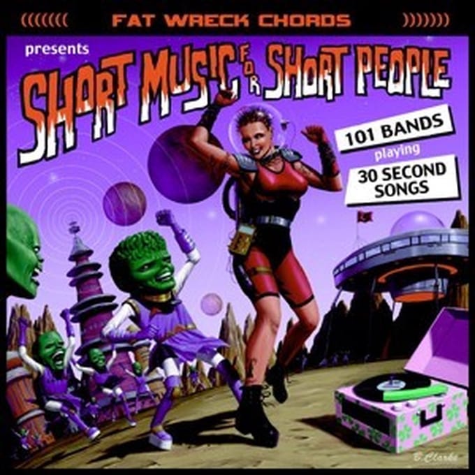 Short Music For Short People -101tr- W/Misfits/Damned/7 Seconds/Dickies/H2 - Various