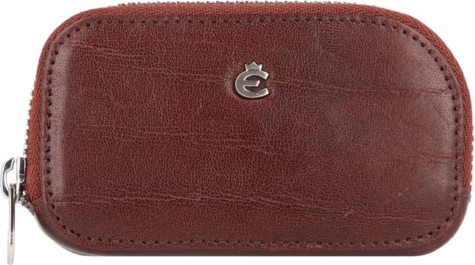Esquire Toscana Sleutel portemonnee Leer 9.5 cm - coffee