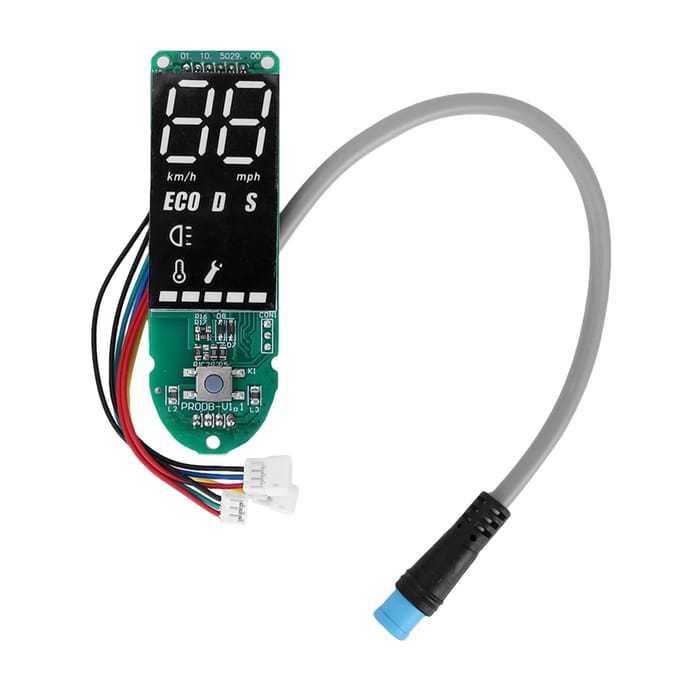 Kit d'accessoires de couvercle d'écran de carte de circuit Bluetooth pour trottinette électrique Xiaomi M365 Pro blanc