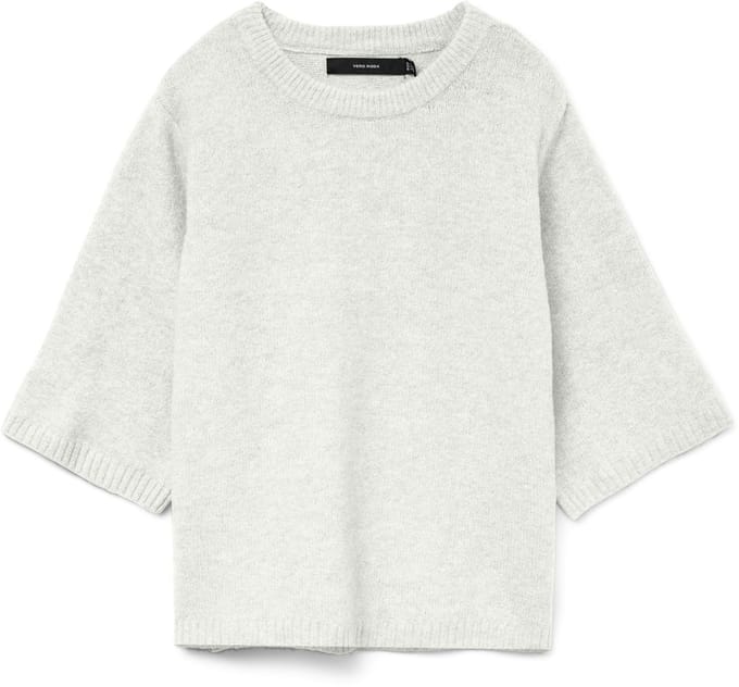 VERO MODA - VMBOOM 2/4 O-NK OVERSIZE PULLOVE GA Dames Trui