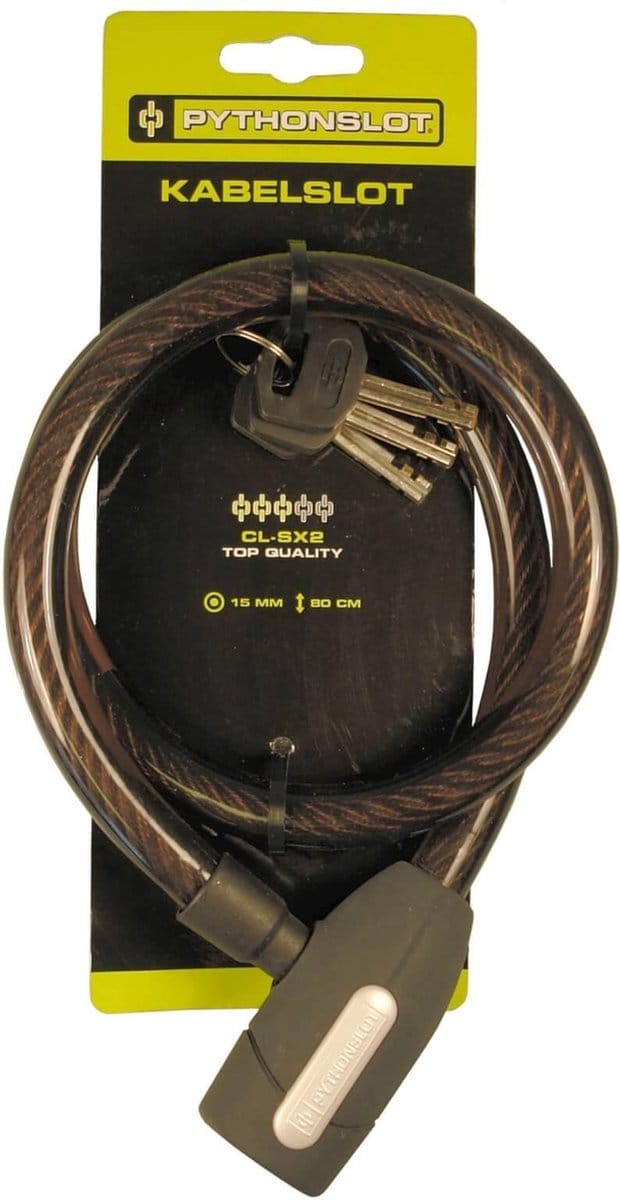 Python kabelslot 80x15 - Fietsslot