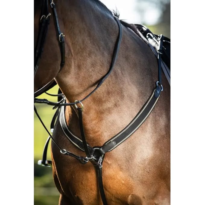 Elastische halsband voor paardenjacht HFI