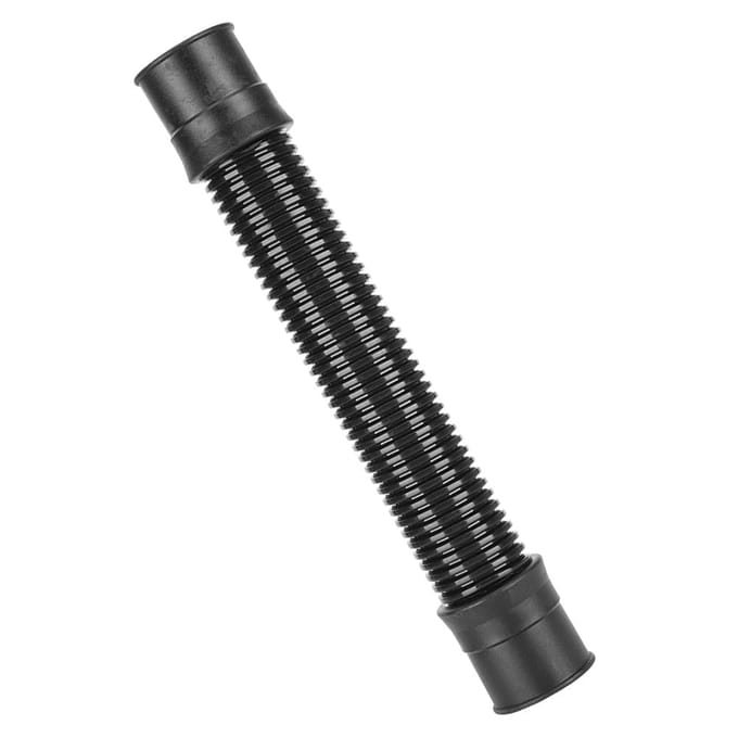Visbak Golfslang Aquarium Balg Pomp Aansluiting Watertoevoer Waterval Pijp ID 32mm(0,3 black