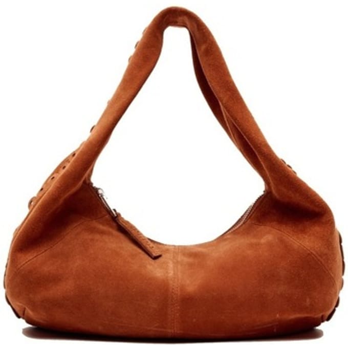 NUNOO 81939337NB SMALL ALMA SCALLOP SUEDE Bruin N/A EU