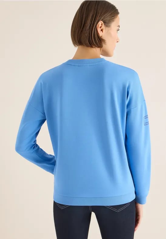 Shirt met print aan de voorkant