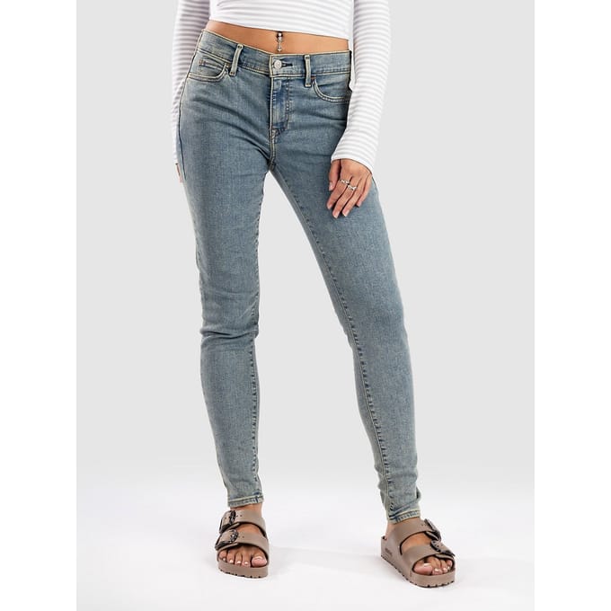 Levi's 710 Super Skinny Jeans blauw