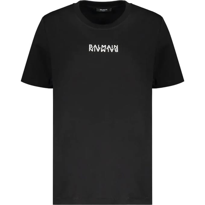 Balmain T-shirt met logo-opdruk