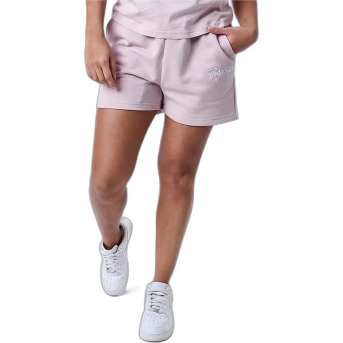 Basic shorts met geborduurd logo voor Dames Project X Paris