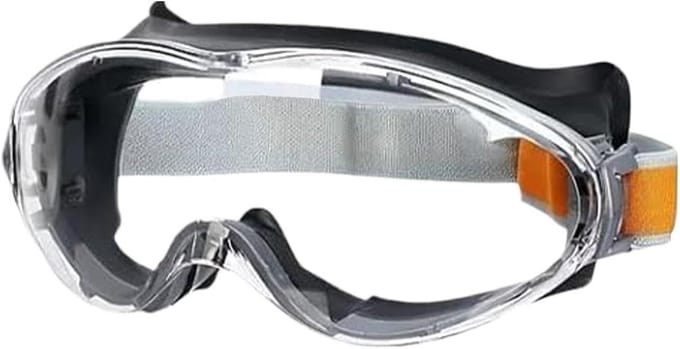Veiligheidsbril - Werkbril - Oogbescherming - Anti-condens - 19x5 cm - Transparant