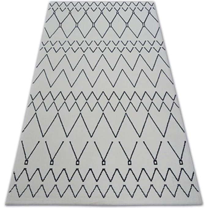 Kleden Rugsx Tapijt SENSE Micro 81249 ZIGZAG , ETNO 200x290 cm