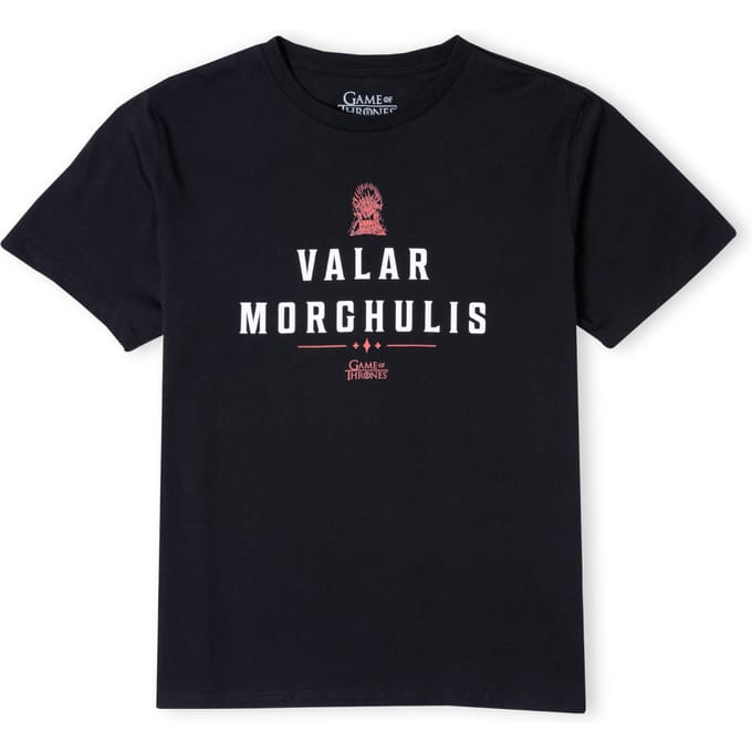 Game of Thrones Valar Morghulis Men's T-Shirt - Zwart - M