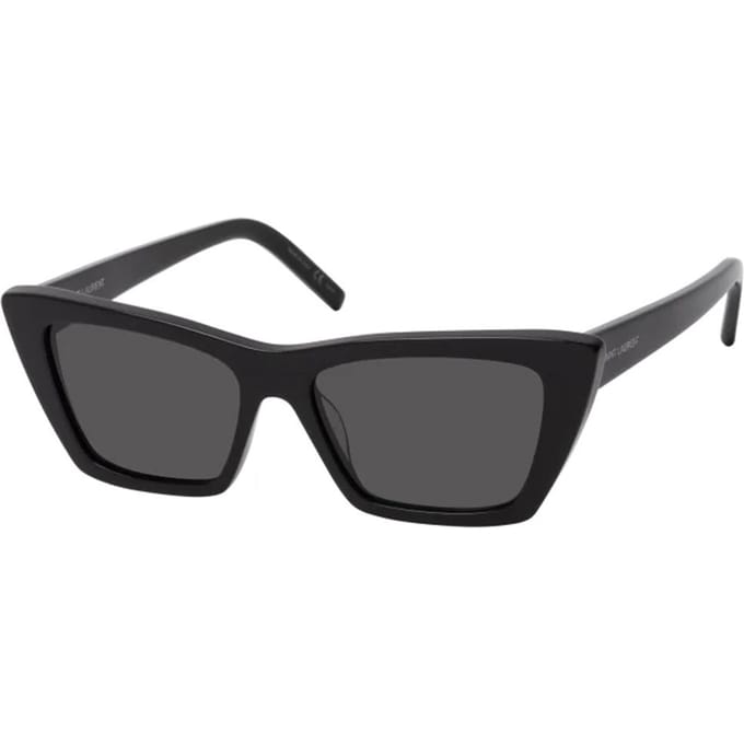 Saint Laurent Acetaat Mode Vlinder Zonnebril Unisex Zonnebril Zwart SL276-MICA-001 Basic Packaging-Eyeglass Case