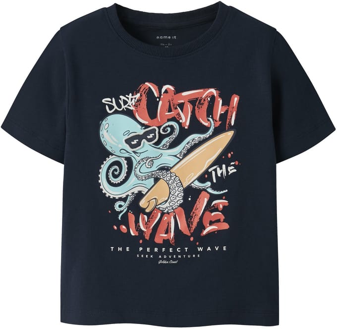 NAME IT - NMMFYMZ SS NREG TOP BOX - Jongens - T-shirts