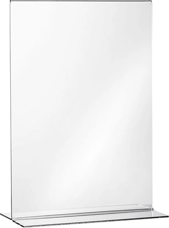 A4 Houder / A4 Standaard- BARSA - Acryl Folderhouder 30 x 21 cm - Transparant