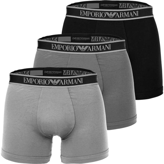 Emporio Armani Core Logoband Boxershorts Heren (3-pack) - Maat M