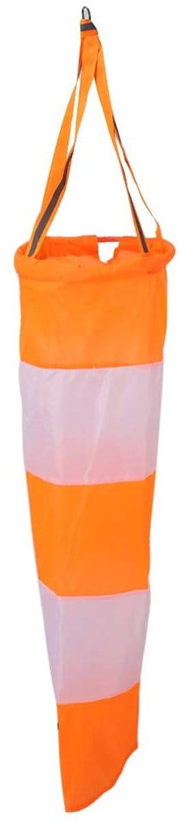 NIKOU Nylon Windsock 0.8m - Fluorescent Wind Meter voor Buitengebruik