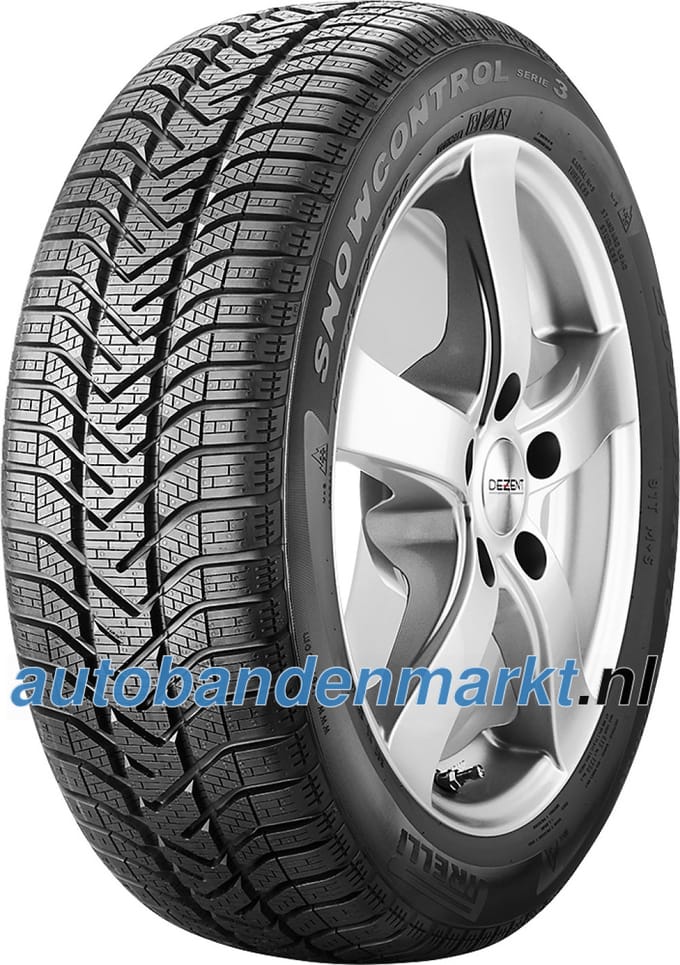 Pirelli Winter 210 Snowcontrol Serie 3 ( 195/60 R16 89H *, met velgrandbescherming (MFS) )