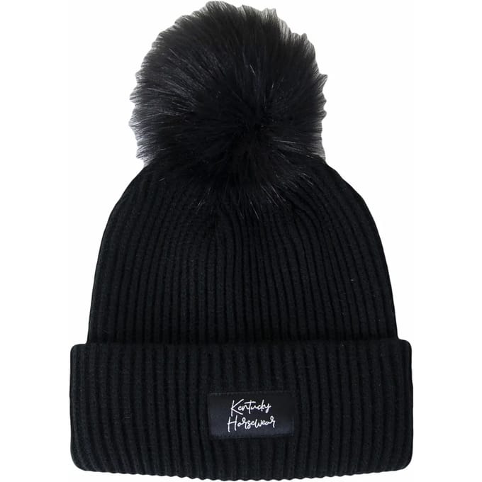 Kentucky Horsewear - Muts pompon zwart