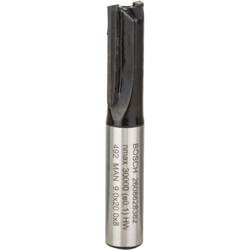 Bosch - Vingerfrezen 8 mm, D1 9 mm, L 20 mm, G 51 mm