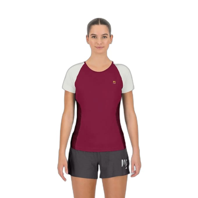 Karpos Lavaredo Evo T-shirt Met Korte Mouwen Paars S Vrouw