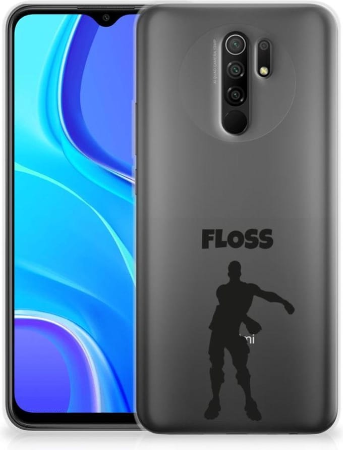 Xiaomi Redmi 9 Telefoonhoesje met Naam Floss