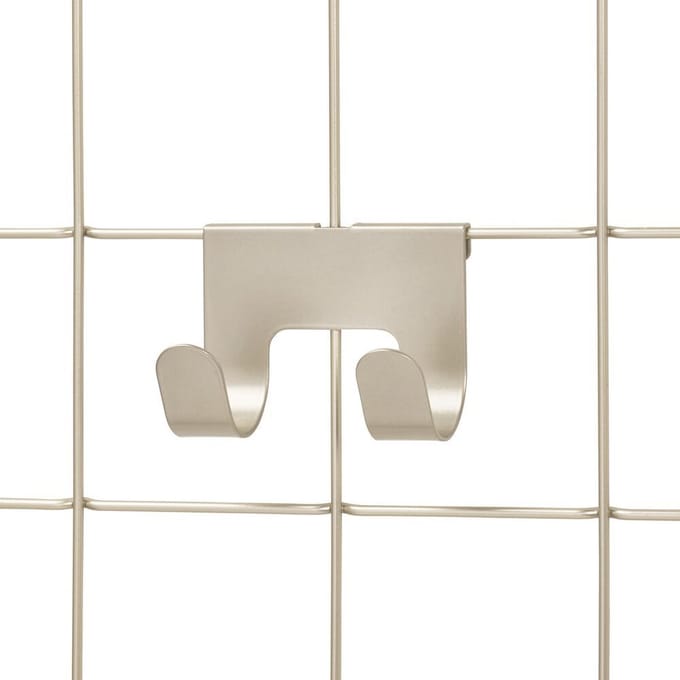iDesign - Jayce Haak Dubbel Set van 2 Stuks - Roestvast Staal - Beige