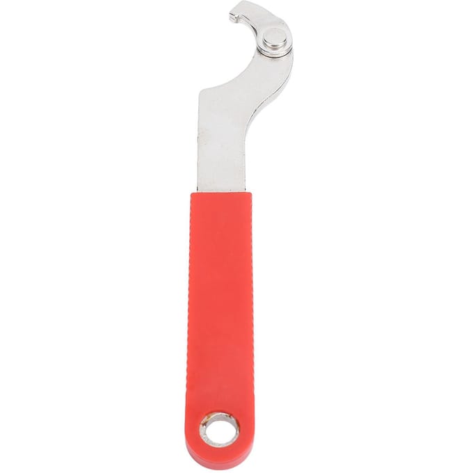 Fiets Haaksleutel RVS Draagbare Haaksleutel Fietsreparatiegereedschap voor Mountainbike white