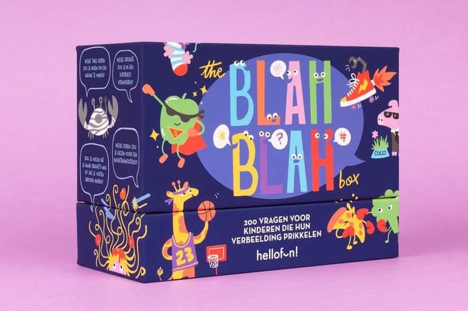 The Blah Blah Box (Nederlandse Editie) van Hellofun