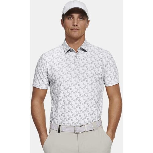 Meyer Polo Phil Active High Performance Jersey Lomellina Repreve Wit / male