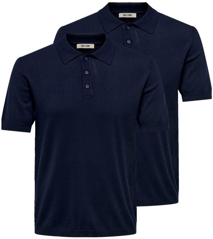 Only & Sons Heren poloshirt 2 pack Wyler
