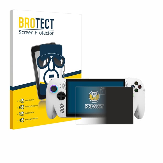 BROTECT - privacy screenprotector voor ASUS ROG Xbox Ally - Folie Beschermfolie Blauwlichtfilter