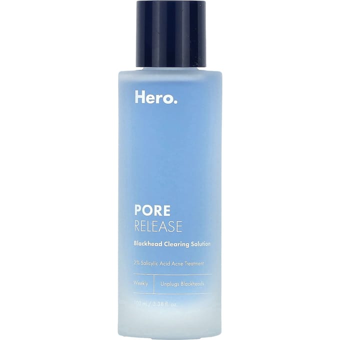 Hero Cosmetics, Pore Release, oplossing voor het verwijderen van mee-eters, 100 ml (100 ml) gray