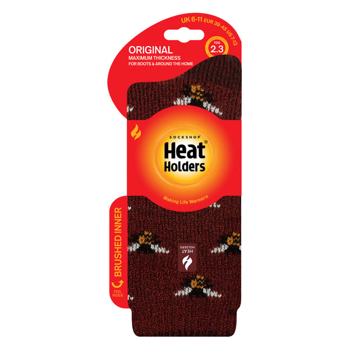 Jacquard thermische sokken voor heren voor de winter