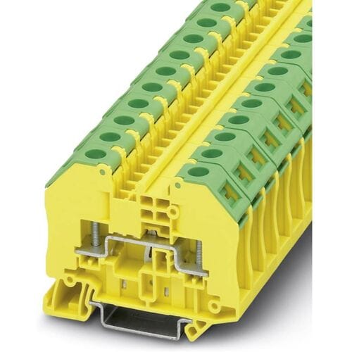 Phoenix Contact 3049411 Boutaansluitklem 12.3 mm Boutaansluiting Groen, Geel 50 stuk(s)