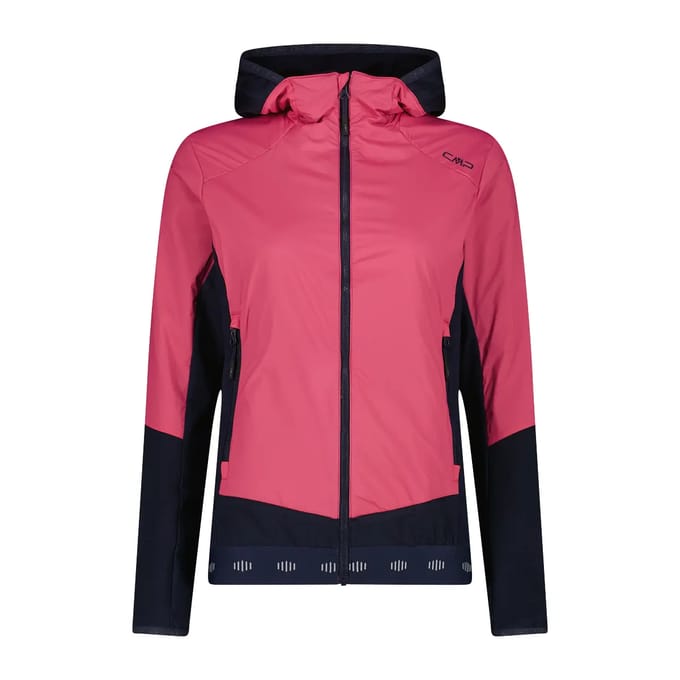 Hybride Windjack met Vaste Capuchon Dames CMP