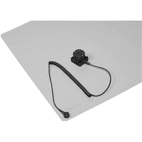 BERNSTEIN Tools for Electronics 9-367 ESD-bureaumatset (l x b x h) 450 x 600 x 2.0 mm Incl. aardingsstekker