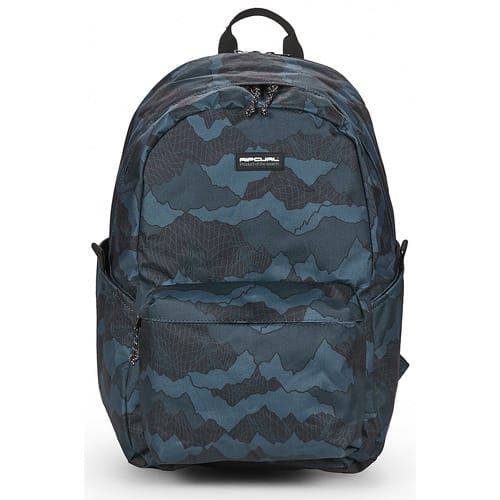 Rip Curl Crusher 30L Camo Check Rugzak zwart