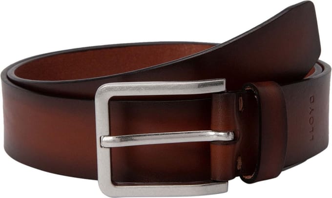 LLOYD Leren Riem Men´s Belt 3.5 W85 Brandy Bruine