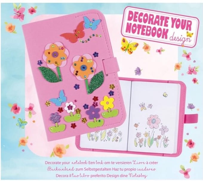 Rose & Romeo Souza Notebook-ontwerp knutselset (1 doos)